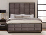 Luddington Upholstered Cal King Panel Bed (Oversized)