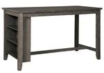 Caitbrook Dark Gray Counter Height Table