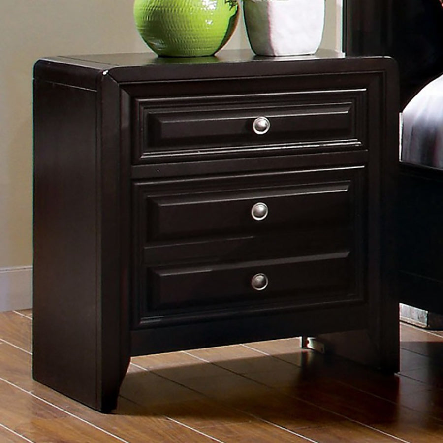 Yorkville Espresso Wood Nightstand