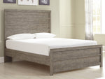 Culverbach Gray Wood Full Panel Bed