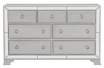 Avondale Silver Wood 7-Drawer Dresser