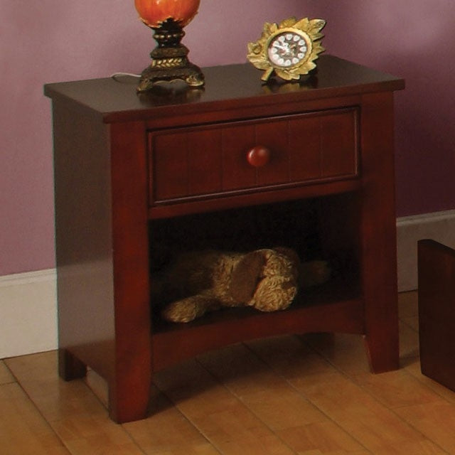 Omnus Cherry Wood Nightstand