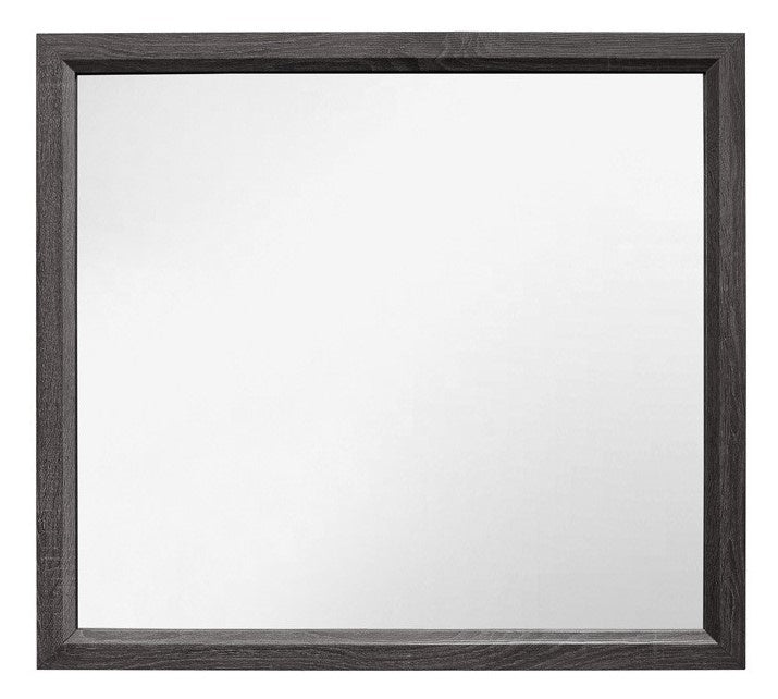 Davi Gray Wood Frame Dresser Mirror