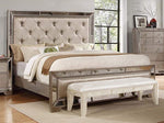Ava Silver Bronze Cal King Bed (Oversized)