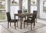 Ahmet Walnut Wood Rectangular Dining Table