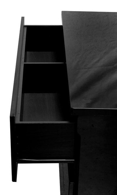 Barcelona Black Lacquer Wood Dresser