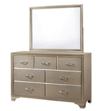 Beaumont Gold 7-Drawer Dresser