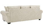 Haisley Ivory Queen Sofa Sleeper (Oversized)