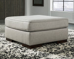 Marsing Nuvella Slate Oversized Accent Ottoman