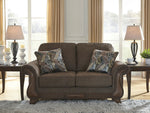 Miltonwood Teak Fabric Loveseat