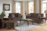 Miltonwood Teak Fabric Loveseat