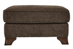 Miltonwood Teak Fabric Ottoman