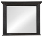 Bolingbrook Charcoal Wood Frame Dresser Mirror