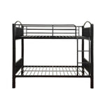 Cayelynn Black Metal Tube Full/Full Bunk Bed