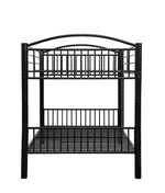 Cayelynn Black Metal Tube Full/Full Bunk Bed