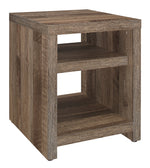 Danio Rustic Natural Wood Finish End Table