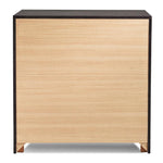 Dewcrest Licorice/Caramel Wood 2-Drawer Nightstand