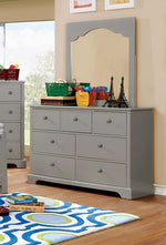 Diane Gray Solid Wood Dresser