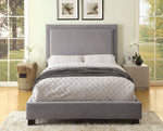 Erglow I Gray Padded Flannelette Twin Bed