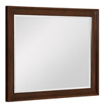 Frazier Park Brown Cherry Wood Frame Dresser Mirror