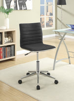 Glynis Black Fabric Upholstered Office Chair