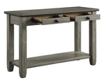 Granby Antique Gray/Coffee Wood Sofa Table