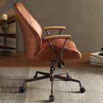 Hamilton Cocoa Top Grain Leather Executive Office Chair