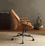 Hamilton Coffee Top Grain Leather Executive Office Chair