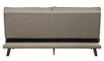 Mackay Brown Textured Fabric Sofa Bed