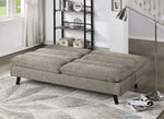 Mackay Brown Textured Fabric Sofa Bed