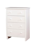 Marlee White Wood Chest