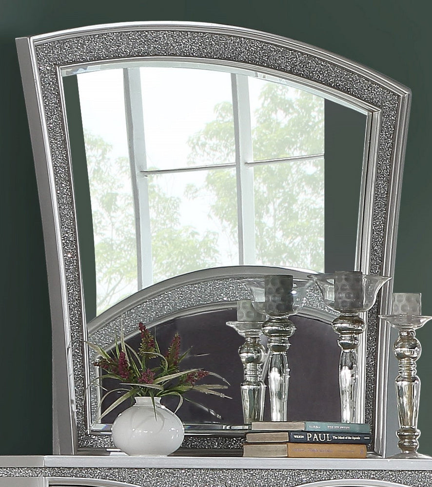 Maverick Platinum Wood Frame Dresser Mirror