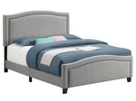 Hamden Mineral Fabric Upholstered Full Panel Bed