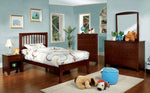 Pine Brook Cherry Twin Platform Bed