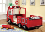 Rescuer Red/Black Twin Bed