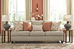 Almanza Wheat Fabric Sofa (Oversized)