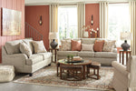 Almanza Wheat Fabric Sofa (Oversized)