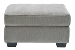 Altari Alloy Chenille Oversized Accent Ottoman