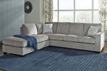 Altari Alloy Chenille LAF Sectional with Sleeper (Oversized)