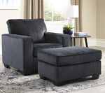 Altari Slate Chenille Chair