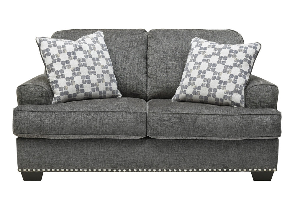 Locklin Carbon Fabric Loveseat