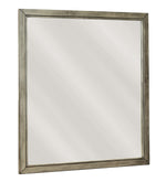 Arnett Gray Wood Dresser Mirror