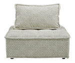 Bales Taupe Fabric Accent Chair