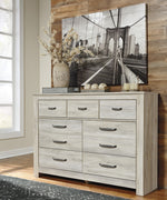 Bellaby Whitewash Wood 7-Drawer Dresser