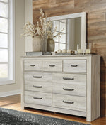 Bellaby Whitewash Wood Dresser Mirror