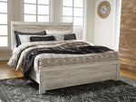 Bellaby Whitewash Wood King Panel Bed