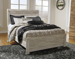 Bellaby Whitewash Wood Queen Panel Bed