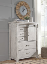 Brashland White Wood 5-Drawer Chest