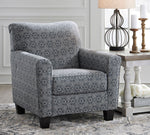 Brinsmade Midnight Fabric Accent Chair