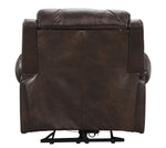 Buncrana Chocolate Leather Power Recliner